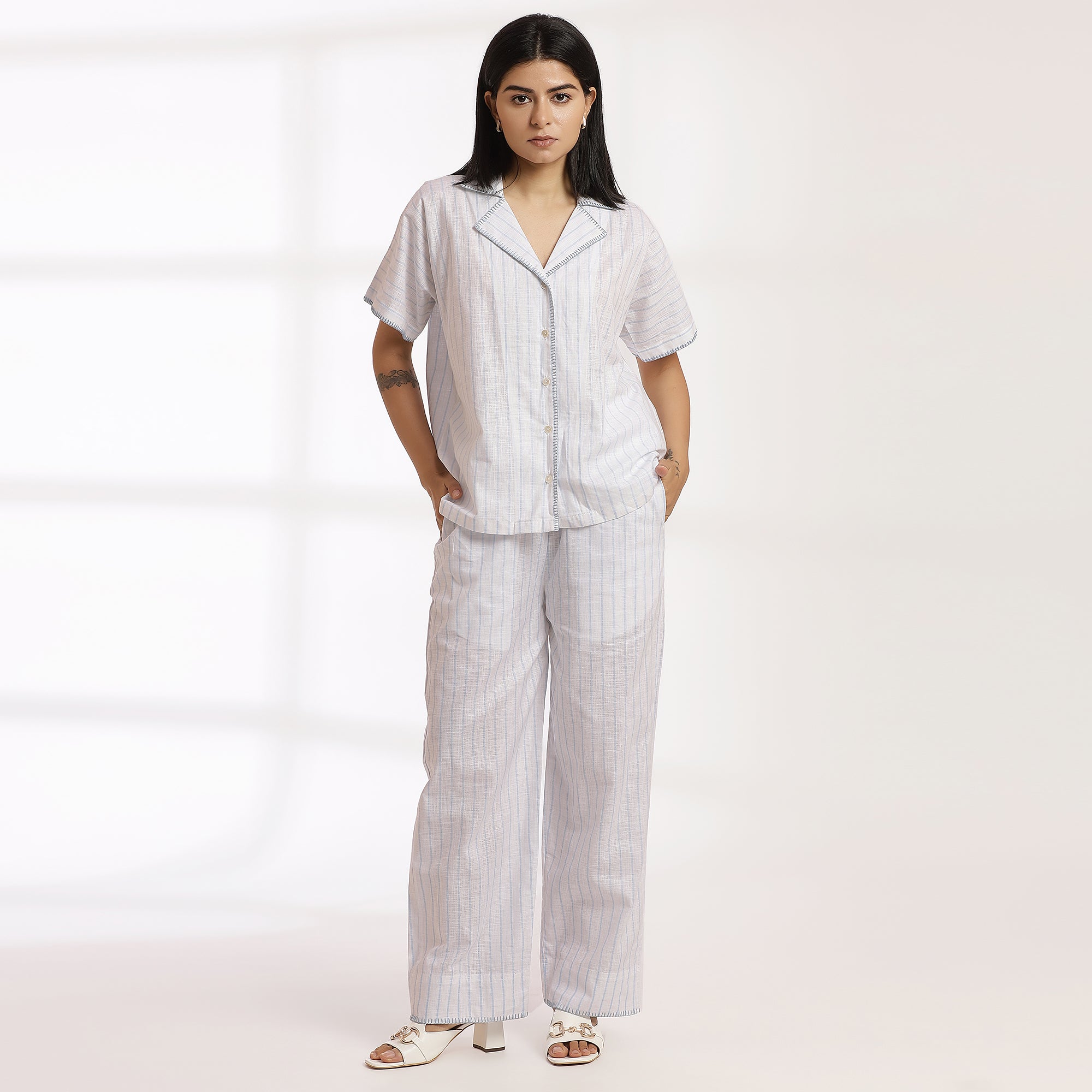 Untether - Lounge Off white Co-Ord  Set