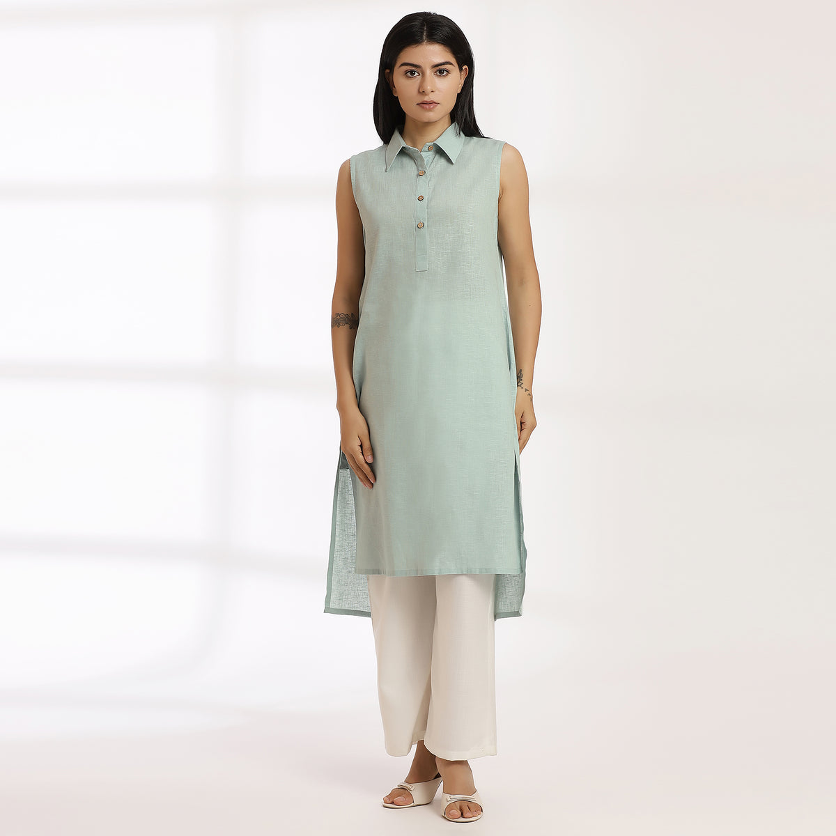 Balance- Urban Sage Smooth pastel tone make everyday wear