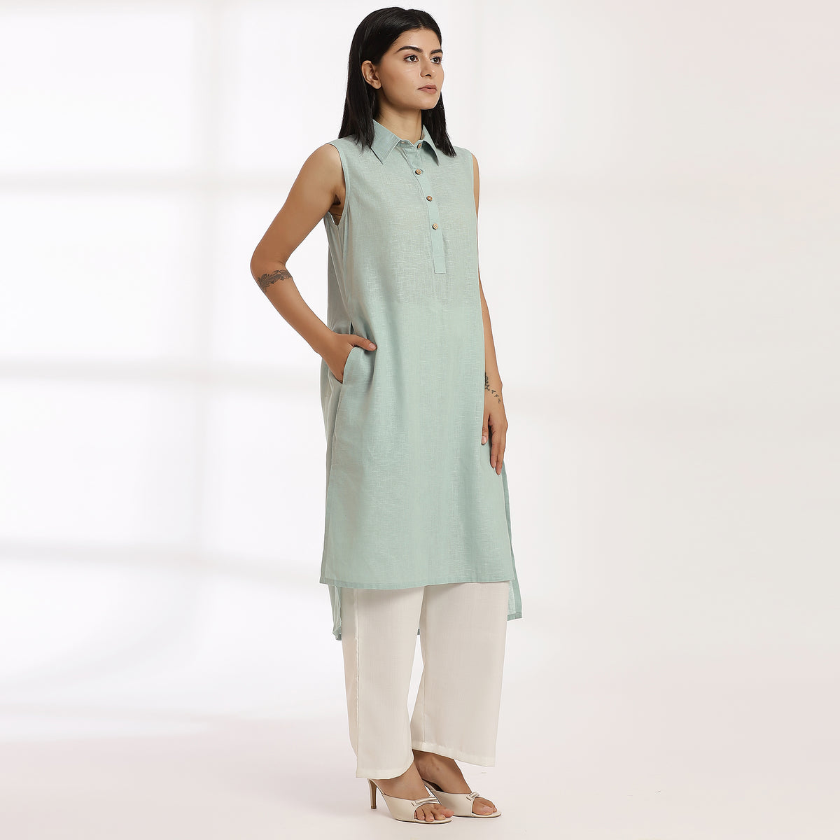 Balance- Urban Sage Smooth pastel tone make everyday wear