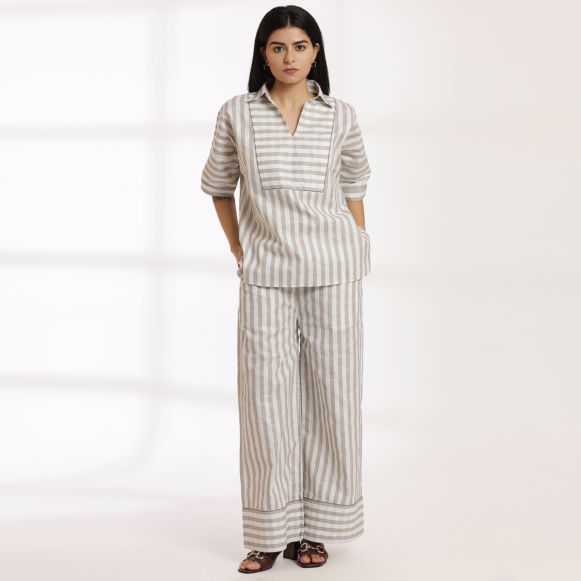 Horizon - Sand Flow Co-Ord Set Effortless Comfort