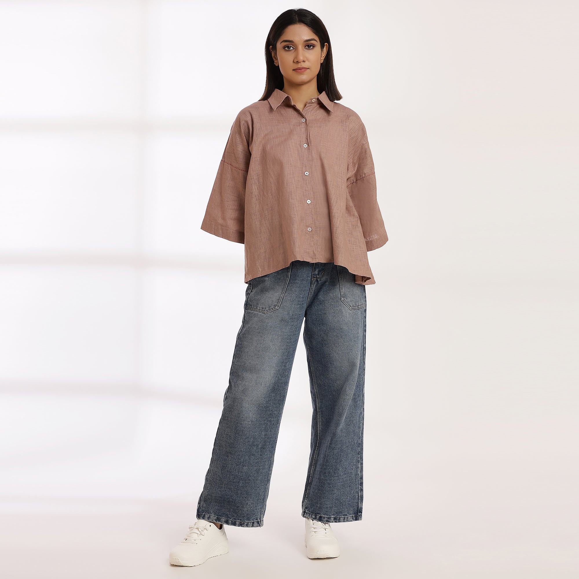 Wild Air - Earthy Breeze Relaxed Fit Shirt Effortless Style