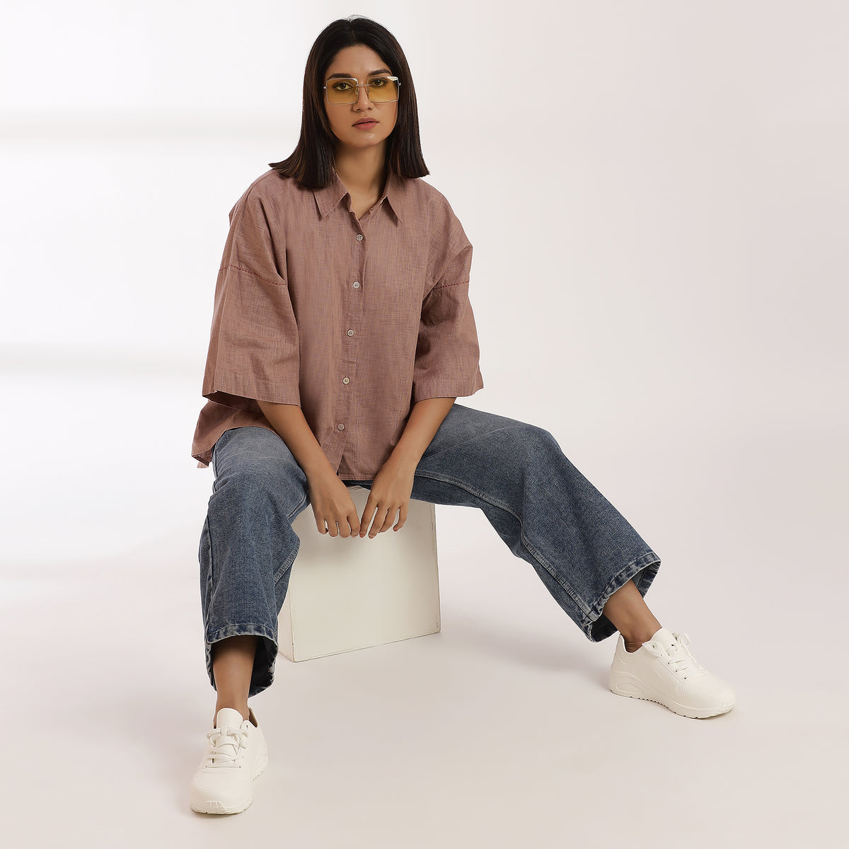 Wild Air - Earthy Breeze Relaxed Fit Shirt Effortless Style
