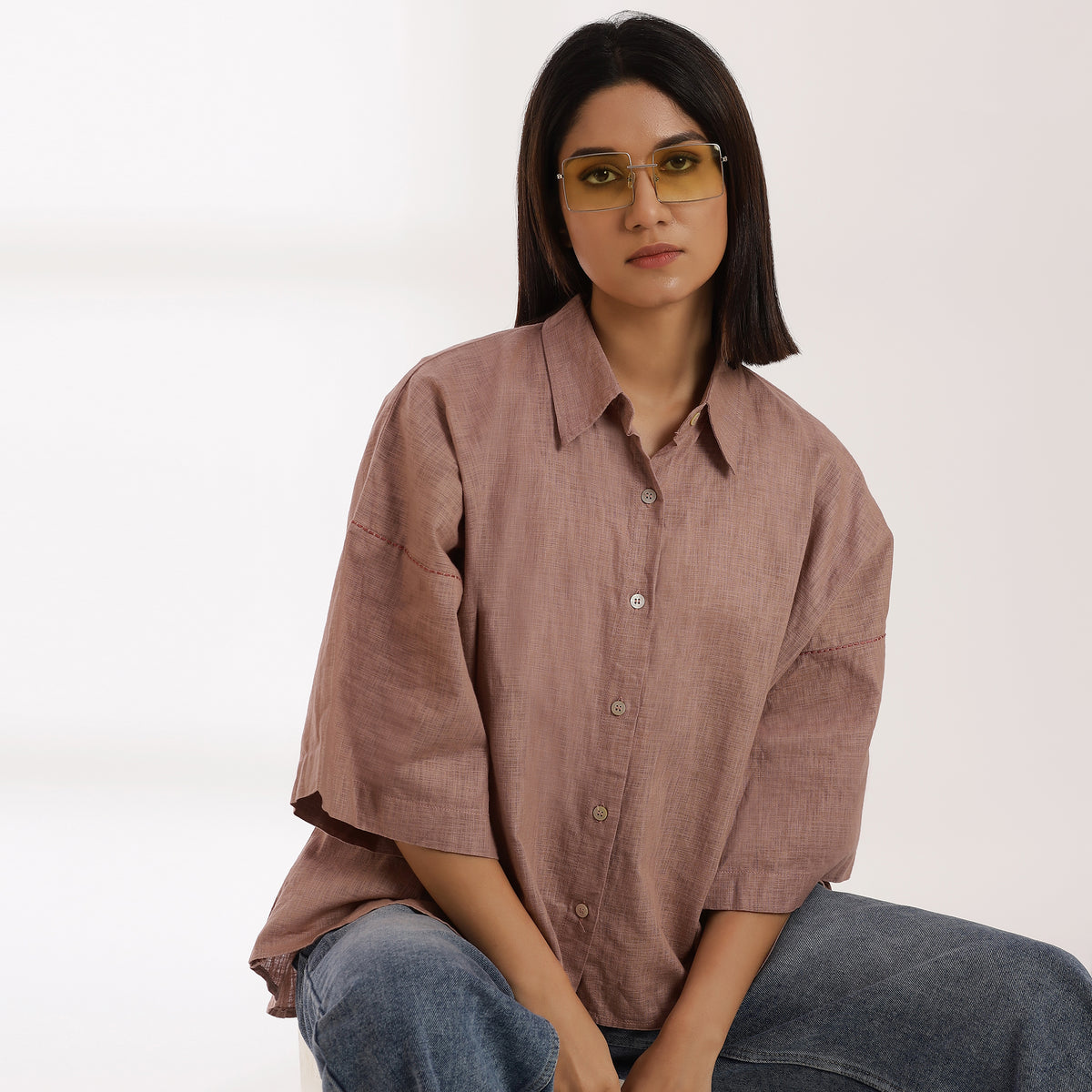 Wild Air - Earthy Breeze Relaxed Fit Shirt Effortless Style