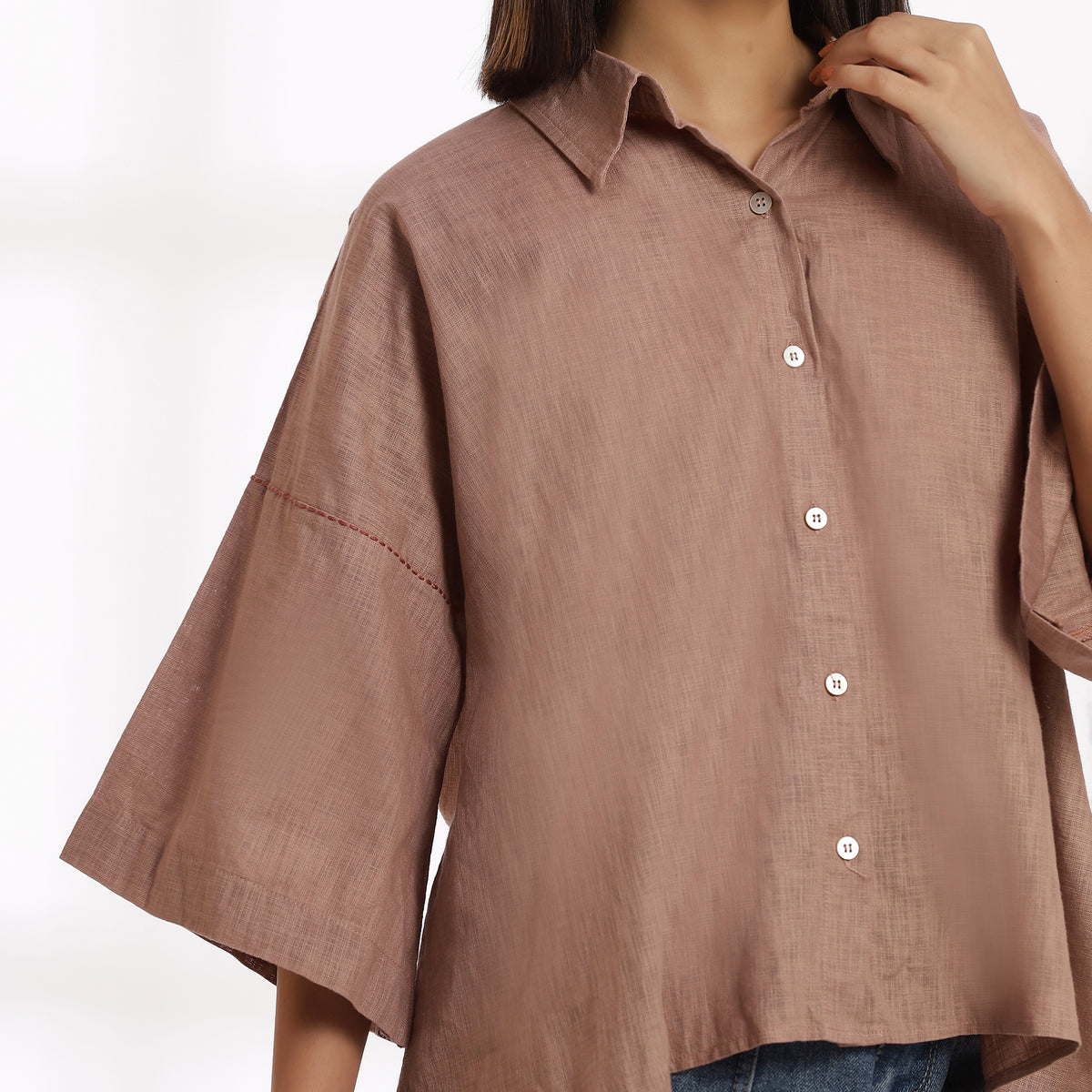 Wild Air - Earthy Breeze Relaxed Fit Shirt Effortless Style