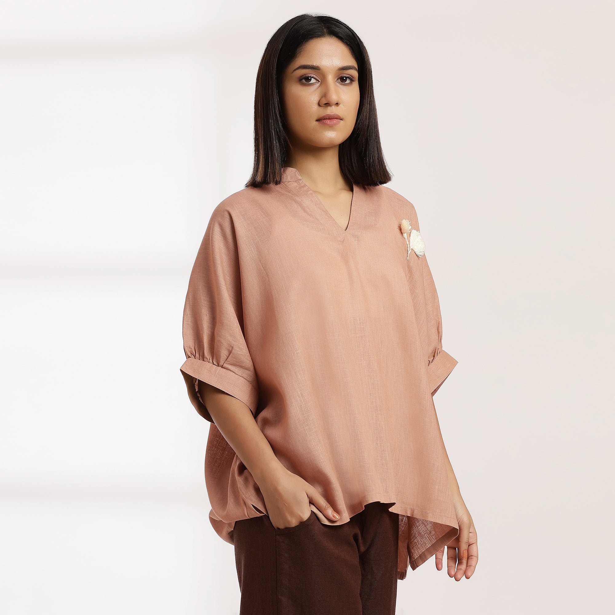 Drift - Blush Relaxed Tunic
