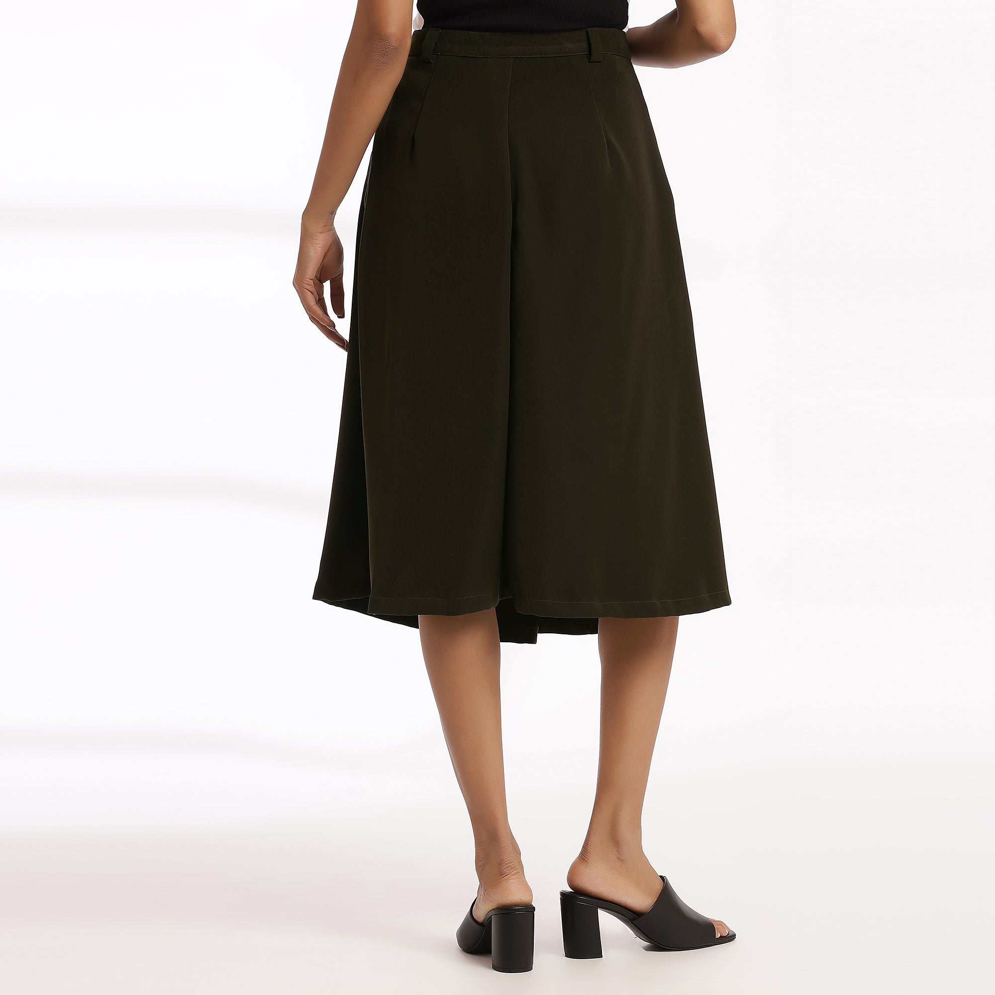 Escape-High waist skirt comfortable for both casual & semi - formal look