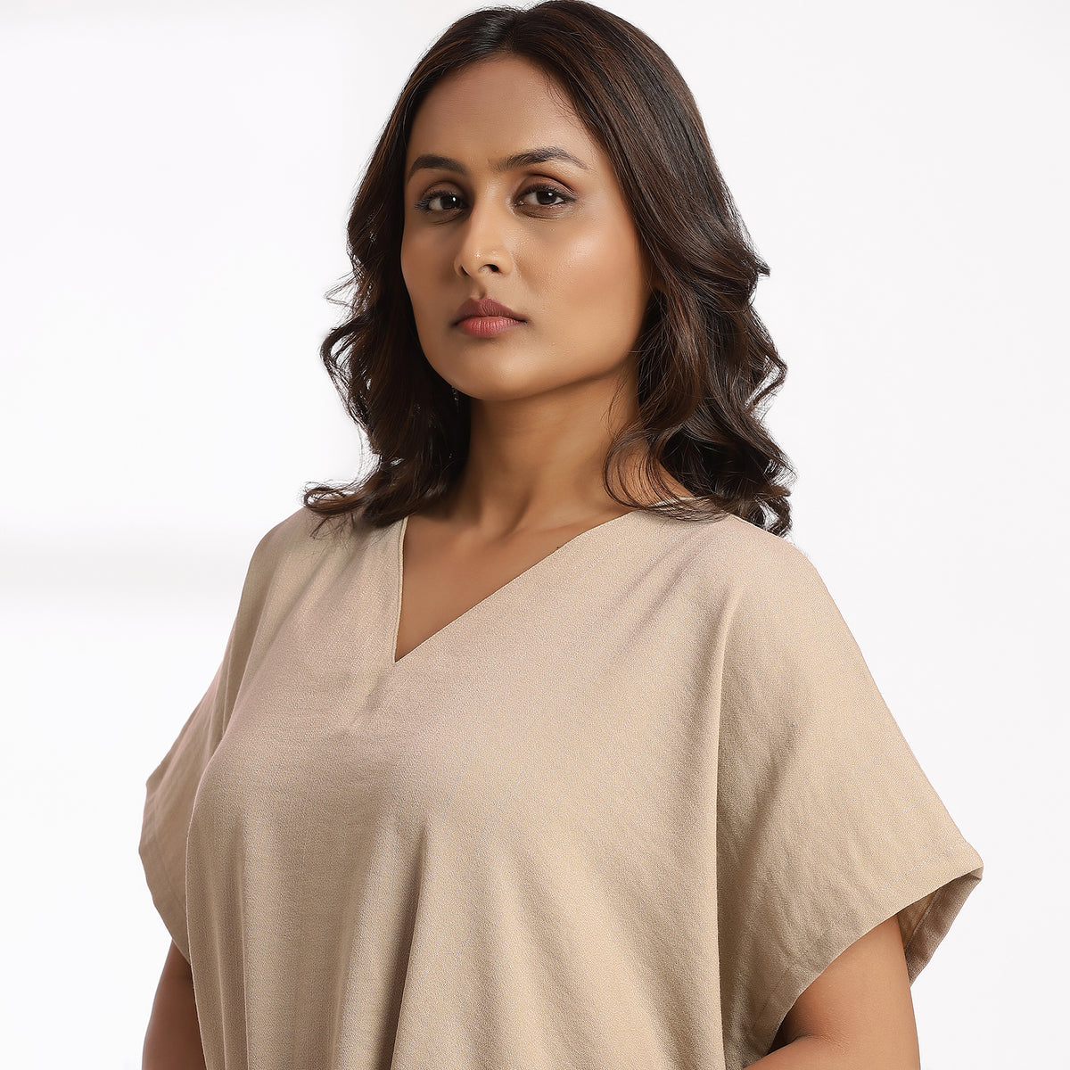 Everyday- Elegant V-Neck Kaftan Dress